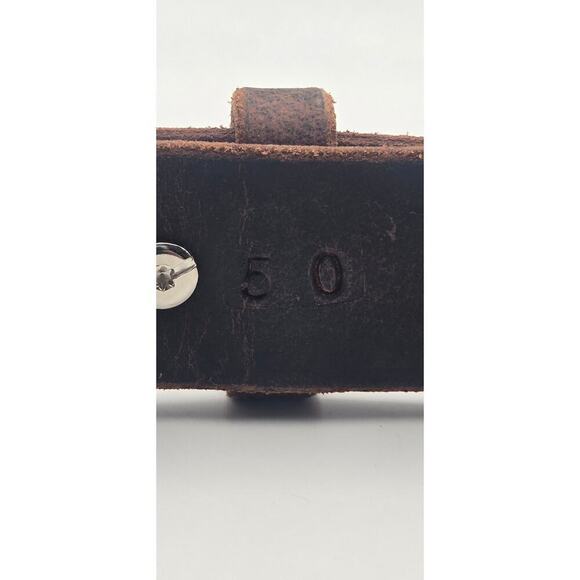 Hank Leather Goods Belts Crazy Horse Size 50 - Picture 3 of 6